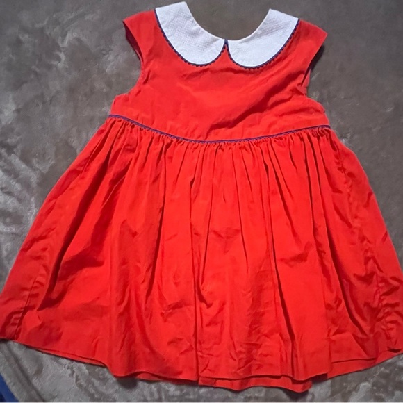 Jacadi paris Red and White Dress size 3t - Picture 1 of 9